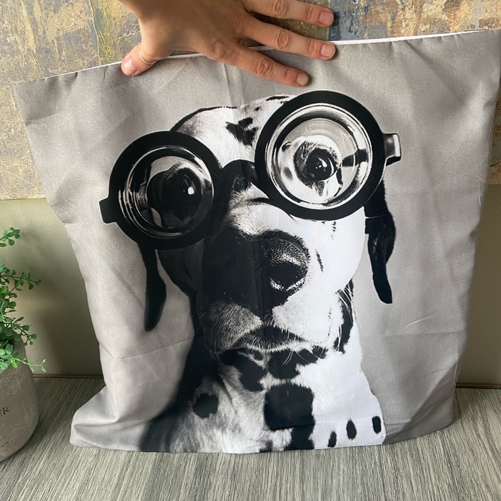 NWOT Dalmatian Super Soft Polyester Pillow Cover - Picture 3 of 3